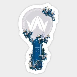 VAV Floral Lightstick kpop Sticker